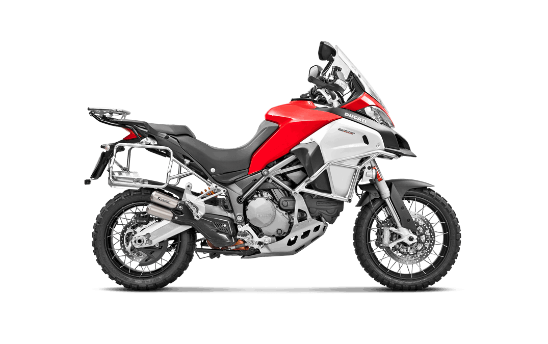 Silencieux Titane Akrapovic Homologué pour Multistrada 1200 Enduro (17-18) Multistrada 950 (17-20) S-D9SO10-HIFFT
