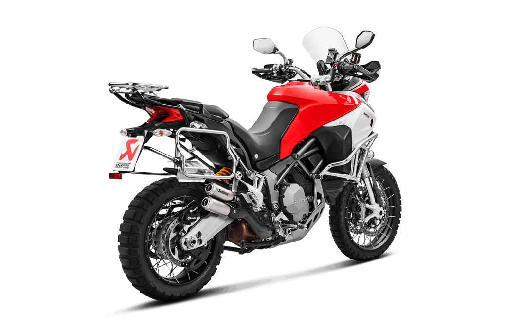 Silencieux Titane Akrapovic Homologué pour Multistrada 1200 Enduro (17-18) Multistrada 950 (17-20) S-D9SO10-HIFFT