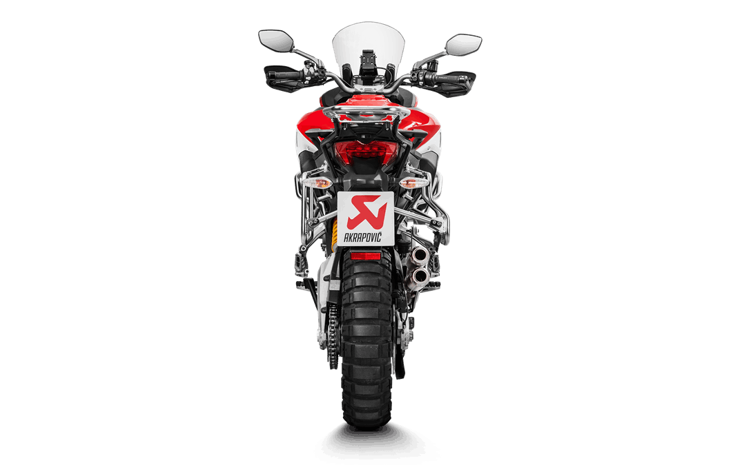 Silencieux Titane Akrapovic Homologué pour Multistrada 1200 Enduro (17-18) Multistrada 950 (17-20) S-D9SO10-HIFFT