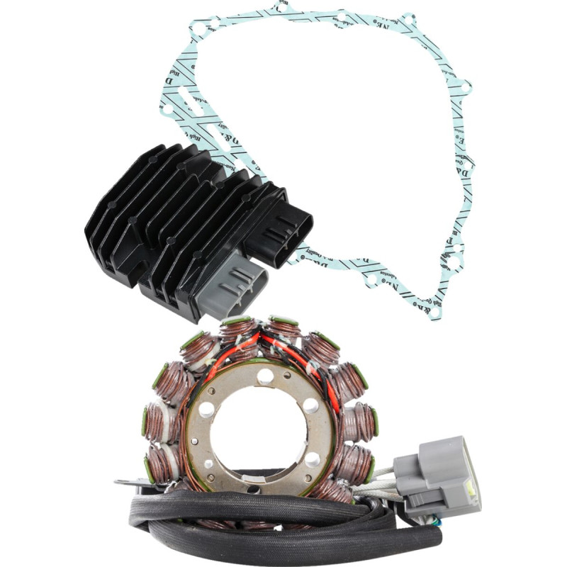 Kit Stator, Redresseur, Régulateur et Joint RICK'S pour Yamaha YFM 700 Grizzly (12-14) - 99-409 Kit Stator, Redresseur, Régulateur et Joint RICK'S pour Yamaha YFM 700 Grizzly (12-14) - 99-409
