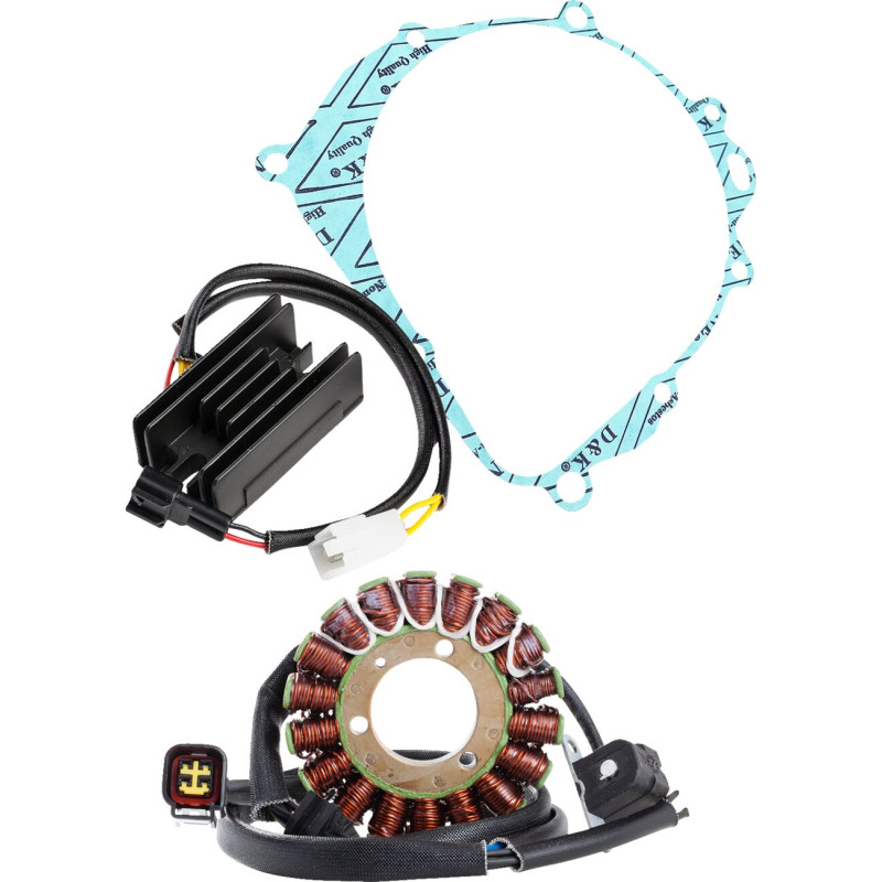 Kit Stator, Redresseur, Régulateur et Joint RICK'S pour Suzuki DR-Z 400 E (00-05) - 99-306H Kit Stator, Redresseur, Régulateur et Joint RICK'S pour Suzuki DR-Z 400 E (00-05) - 99-306H