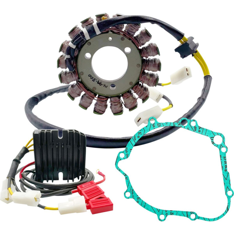 Stator + Régulateur RICK'S pour Suzuki GSX-R 600 (06-09) - 14-99-300 Stator + Régulateur RICK'S pour Suzuki GSX-R 600 (06-09) - 14-99-300