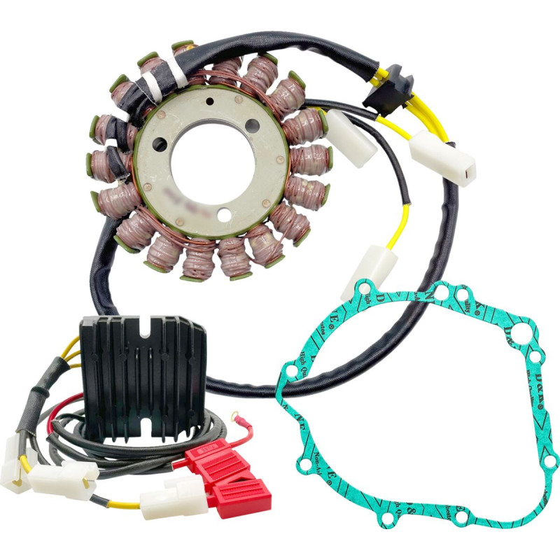 Stator + Régulateur Haute Performance RICK'S pour Suzuki GSX-R 600 (06-09) - 99-300 Stator + Régulateur Haute Performance RICK'S pour Suzuki GSX-R 600 (06-09) - 99-300