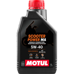 Huile Motul Scooter Power 4T 5W40 1 litre