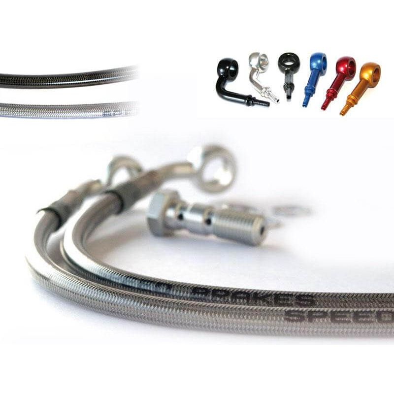 Kit durite aviation de frein avant pour Suzuki GSR 750 ABS (12-16) Kit durite aviation de frein avant pour Suzuki GSR 750 ABS (12-16)