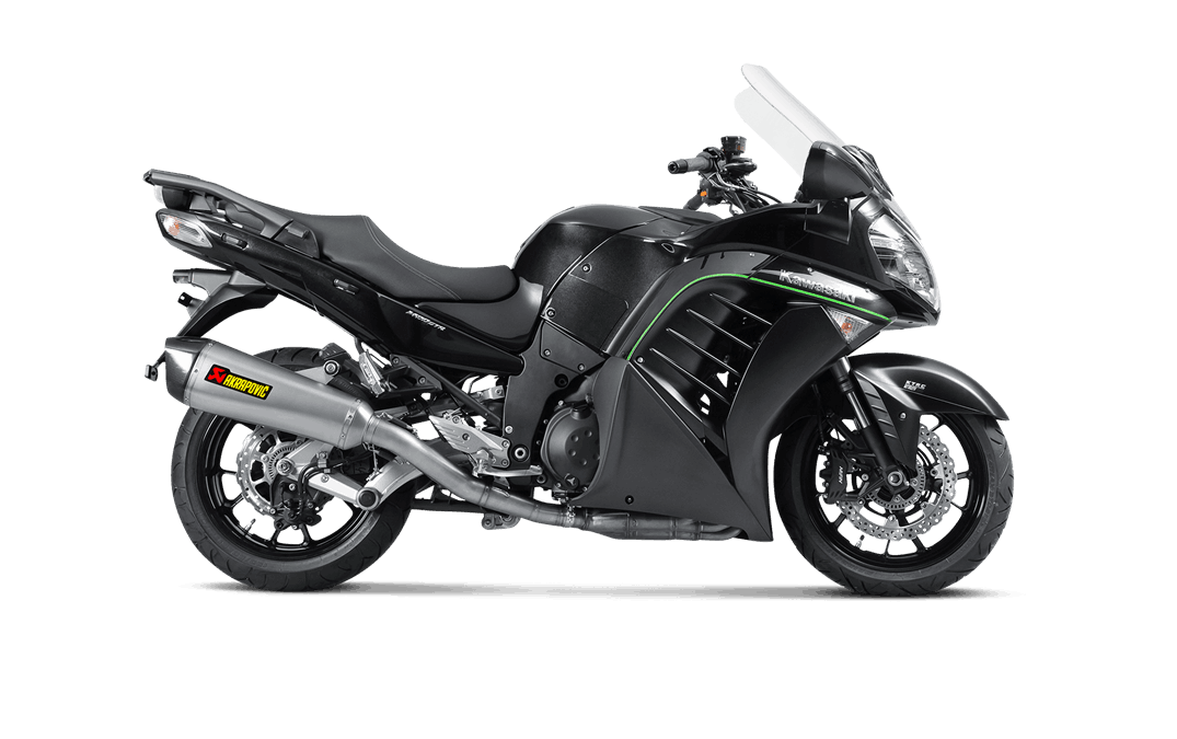 Silencieux Titane Akrapovic Homologué pour GTR 1400 (08-17) S-K14SO5-HZAAT