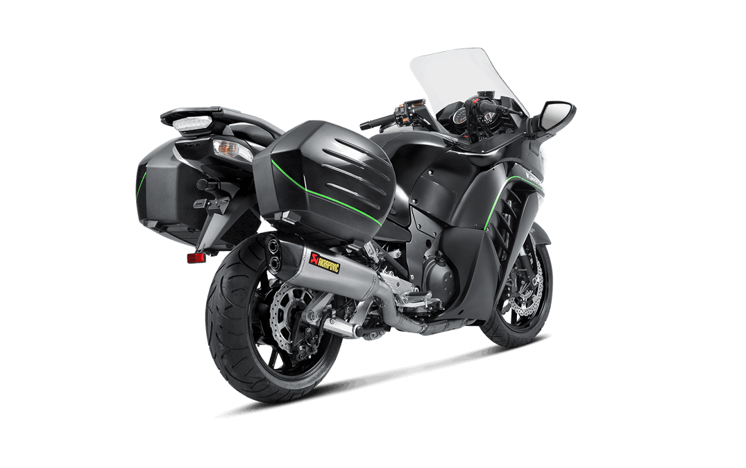 Silencieux Titane Akrapovic Homologué pour GTR 1400 (08-17) S-K14SO5-HZAAT