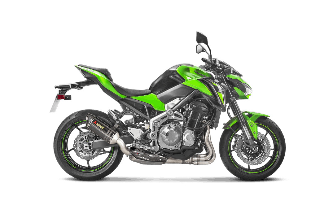 Silencieux Carbone Akrapovic Homologué pour Z900 (17-19) S-K9SO8-HZC/1