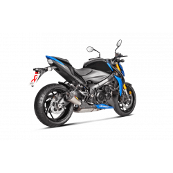 Silencieux Titane Akrapovic Homologué pour GSX-S 1000 et F (15-20) S-S10SO11-HASZ