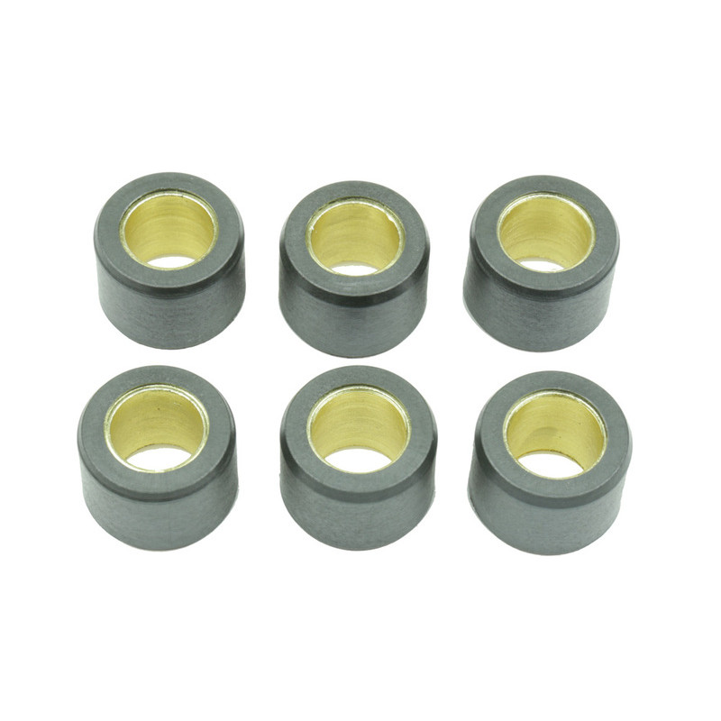 Jeu de 6 Galets Athena 20x15mm 14,5gr pour Honda PCX 125 (2013) - S41000030P050 Jeu de 6 Galets Athena 20x15mm 14,5gr pour Honda PCX 125 (2013) - S41000030P050