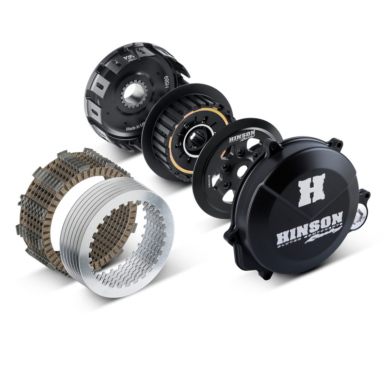 Kit complet d'embrayage anti-dribble BTL HINSON pour Yamaha WR 250 F (20-26) - HB641-1901