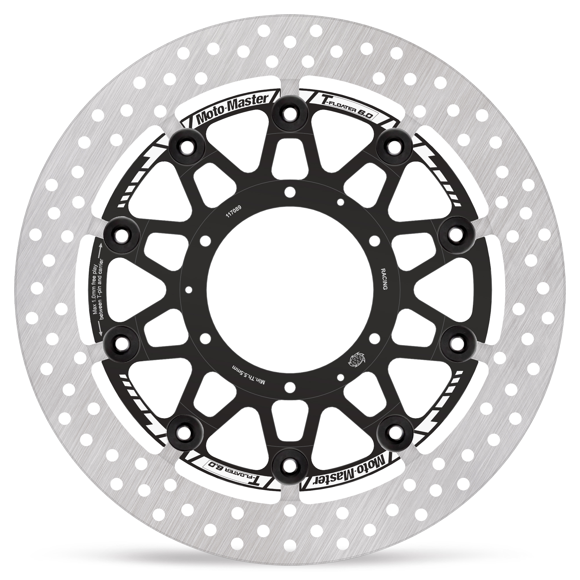 Disque de frein Avant Moto-Master Halo T-Floater Racing 320mm pour CBR 600 RR (24-26) - 153107