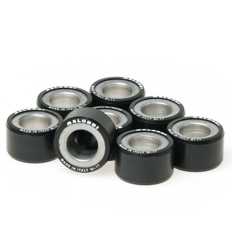 Jeu de 8 Galets Malossi 25x14.9 de 20Grs Jeu de 8 Galets Malossi 25x14.9 de 20Grs