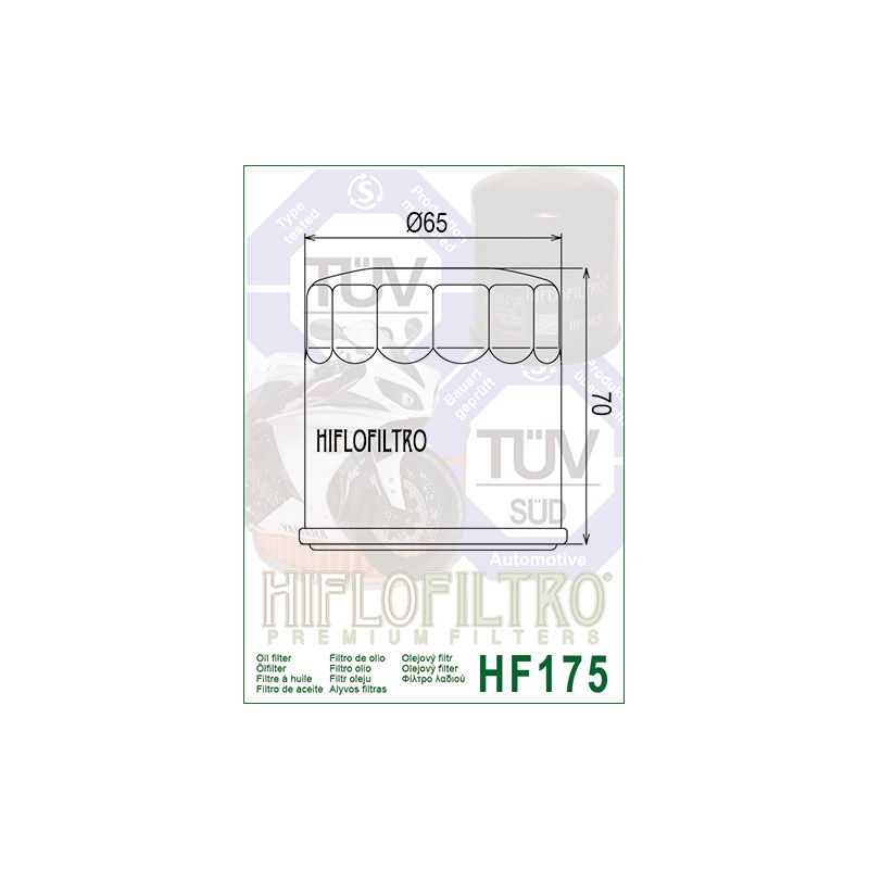 Filtre à Huile HF175 Filtre à Huile HF175