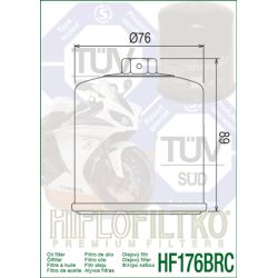 Filtre à Huile Performance Hiflofiltro HF176BRC pour Harley Davidson PAN America (21-25)