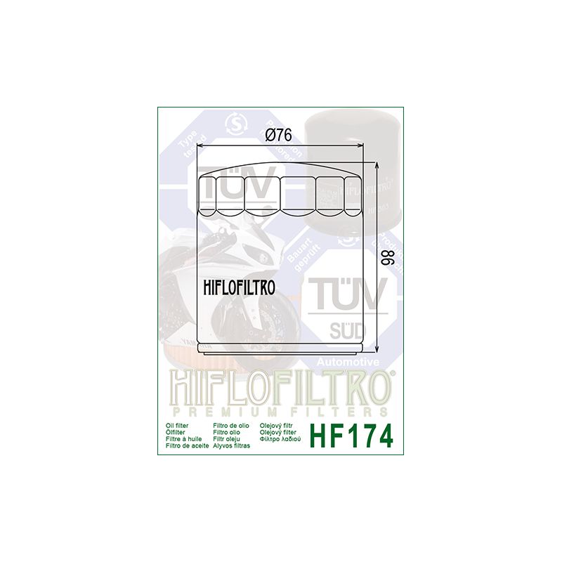 Filtre à Huile Chromé Hiflofiltro HF174C pour Harley Davidson VRSCF 1250 V-ROD Muscle (09-12) Filtre à Huile Chromé Hiflofiltro HF174C pour Harley Davidson VRSCF 1250 V-ROD Muscle (09-12)