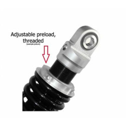 Amortisseur arrière Topline Z-Series YSS pour Yamaha MT-09 (14-20) - MZ456-330TRL-40-85