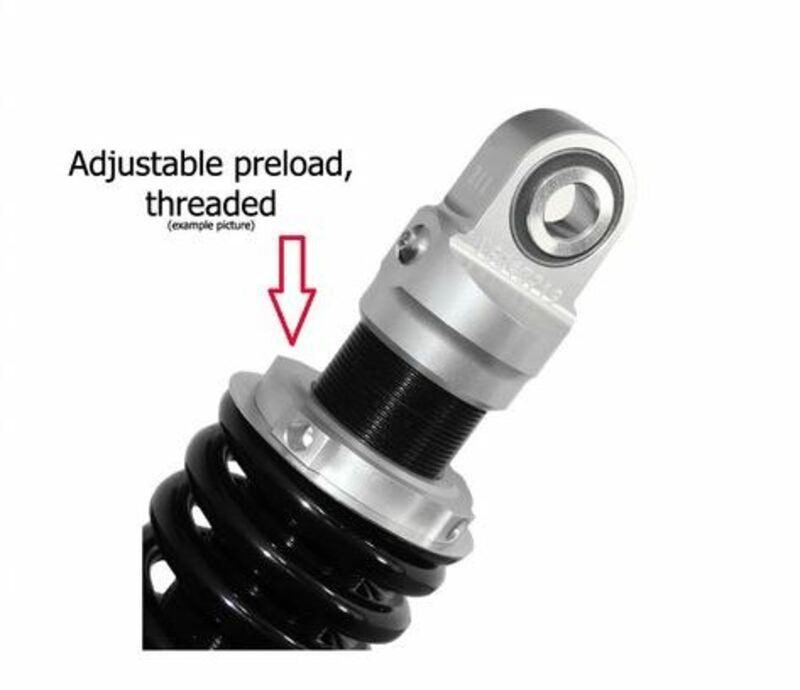 Amortisseur arrière Topline Z-Series YSS pour Yamaha MT-09 (14-20) - MZ456-330TRL-40-85