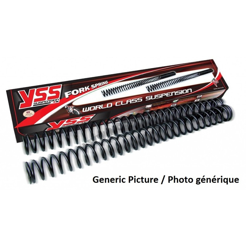 Ressorts de fourche Showa 49mm HP pour pilotes 85-95kg Honda CRF450R YSS pour Honda CRF 450 R (17-20) - LO445A050S470X Ressorts de fourche Showa 49mm HP pour pilotes 85-95kg Honda CRF450R YSS pour Honda CRF 450 R (17-20) - LO445A050S470X