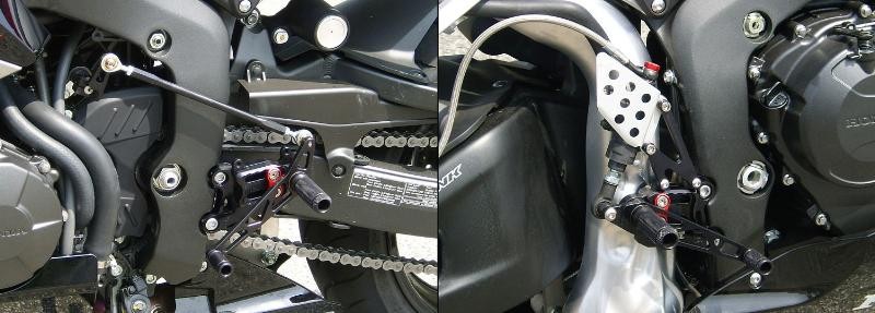 Commande reculées LSL 2Slide Honda CBR600RR (07-08)