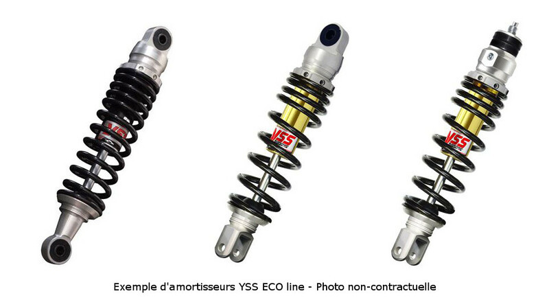 Paire d'amortisseurs arrière RE302 EcoLine YSS pour BMW 75 /5 (69-80) - RE302-330T-04-88