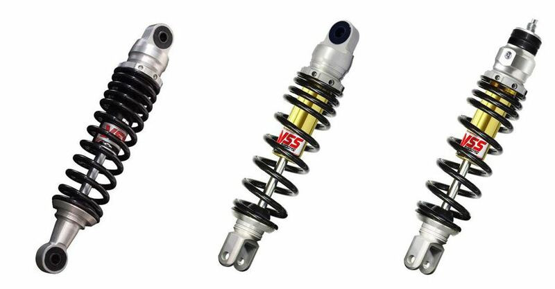 Paire d'amortisseurs arrière EcoLine YSS pour Yamaha XJ 900 (85-92) - RE302-310T-18-88