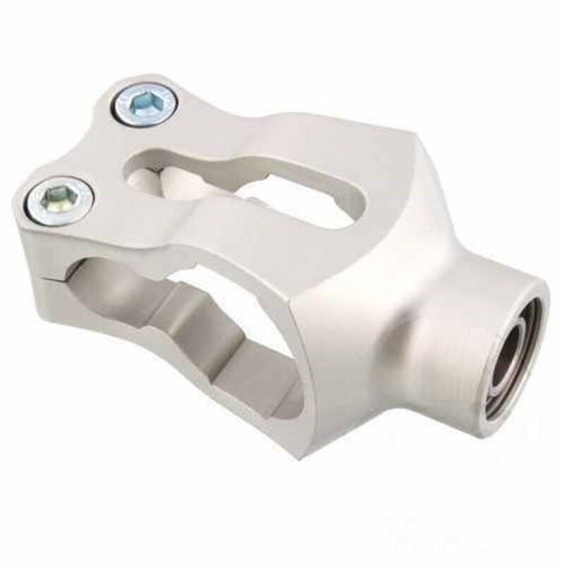 Fixation amortisseur de direction type B 16 platinium YSS pour Honda CB 600 F Hornet (98-02) et (07-10) - 8B81-252-92