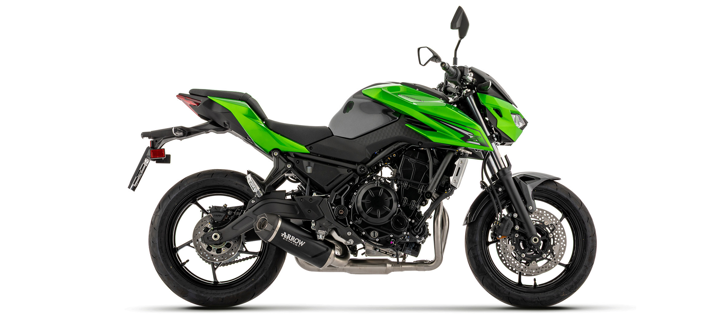Ligne complète d'Échappement "Homologué" ARROW Indy-Race EVO pour Z 650 S (26-) et Z 650 S A2 (26-)