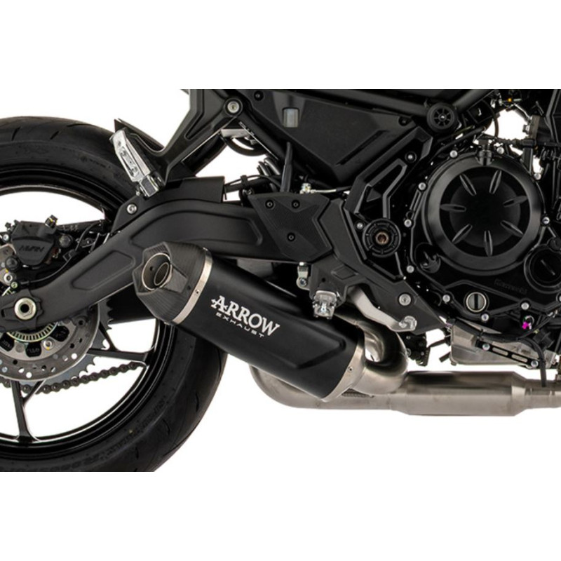 Ligne complète d'Échappement "Homologué" ARROW Indy-Race EVO pour Z 650 S (26-) et Z 650 S A2 (26-) Ligne complète d'Échappement "Homologué" ARROW Indy-Race EVO pour Z 650 S (26-) et Z 650 S A2 (26-)