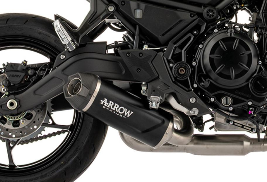 Ligne complète d'Échappement "Homologué" ARROW Indy-Race EVO pour Z 650 S (26-) et Z 650 S A2 (26-)