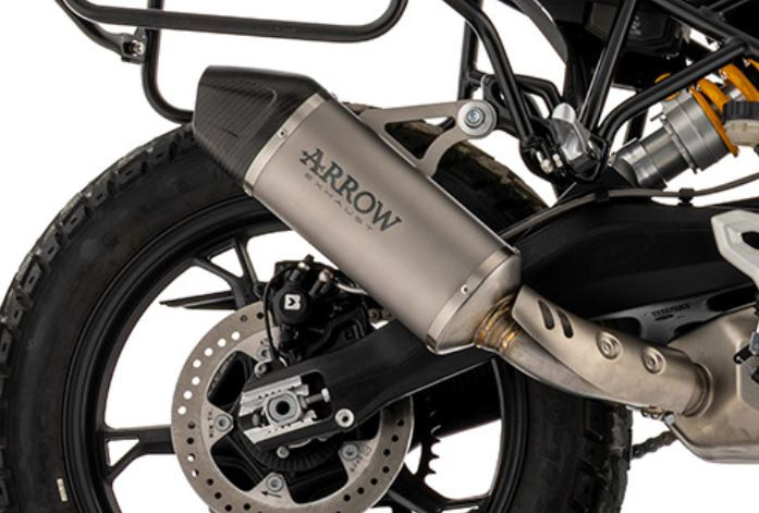 Silencieux ARROW Indy-Race Embout Carbone pour F 450 GS (26-)