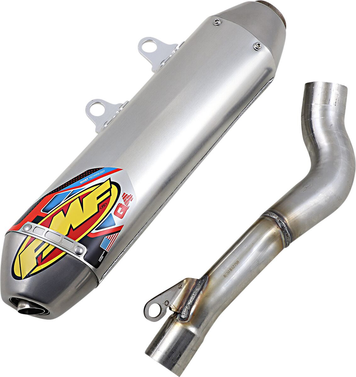 Silencieux Q4 Hex Slip-on Fmf pour Beta RR 390 EFI (20-24) - 045667