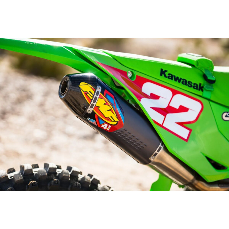 Silencieux slip-on Factory FMF pour Kawasaki KX 250 X Cross Country (21-24) - 042394 Silencieux slip-on Factory FMF pour Kawasaki KX 250 X Cross Country (21-24) - 042394