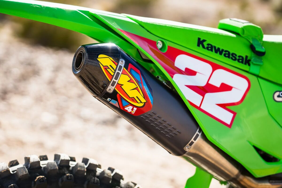 Silencieux slip-on Factory FMF pour Kawasaki KX 250 X Cross Country (21-24) - 042394