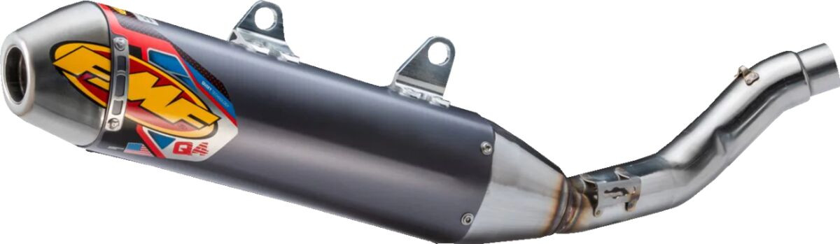 Silencieux FMF Q4 Hex Slip-On pour Ducati Desmo 450 EDX (2026) - 045712