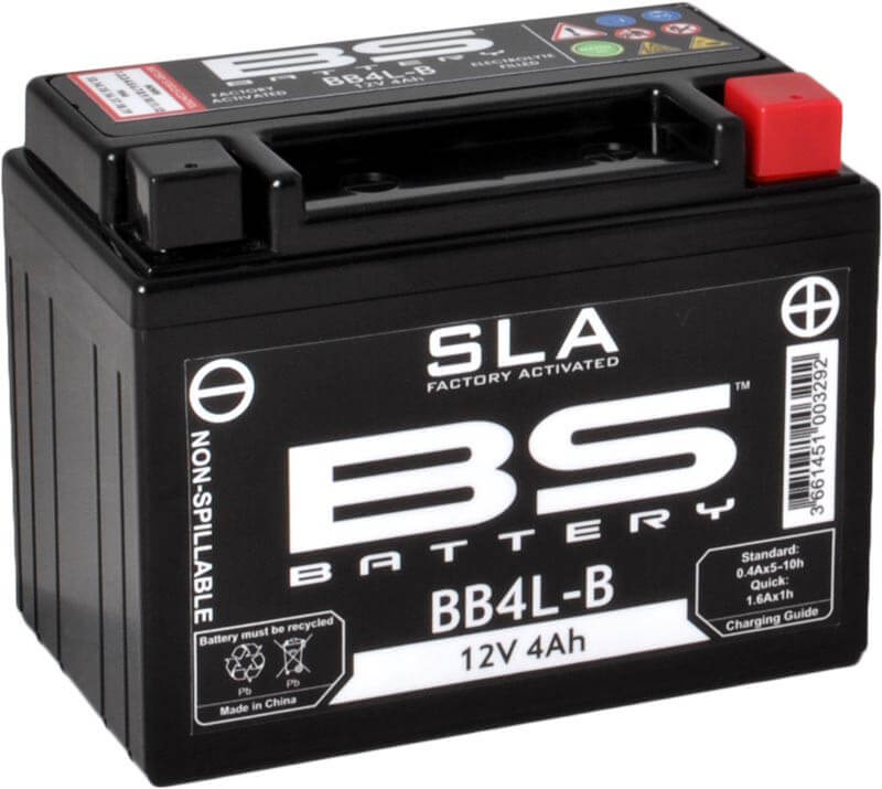 Batterie Moto BS BB4L-B SLA