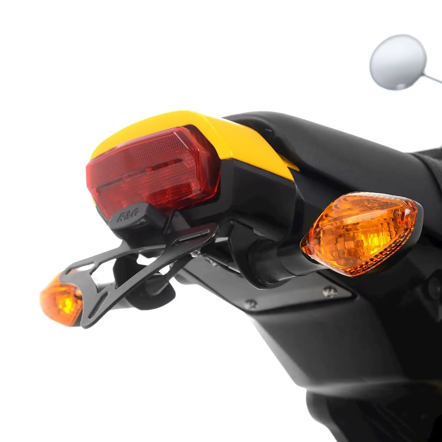 Support de Plaque R&G pour Honda MSX 125 GROM (21-26) - LP0319BK