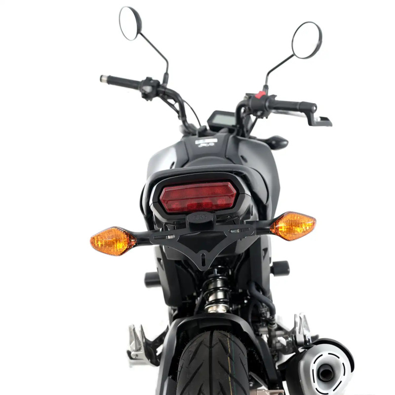 Support de Plaque R&G pour Honda MSX 125 GROM (21-26) - LP0319BK Support de Plaque R&G pour Honda MSX 125 GROM (21-26) - LP0319BK