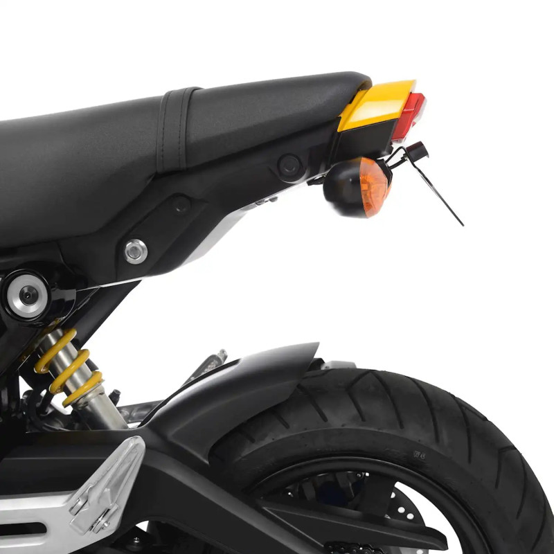 Support de Plaque R&G pour Honda MSX 125 GROM (21-26) - LP0319BK Support de Plaque R&G pour Honda MSX 125 GROM (21-26) - LP0319BK