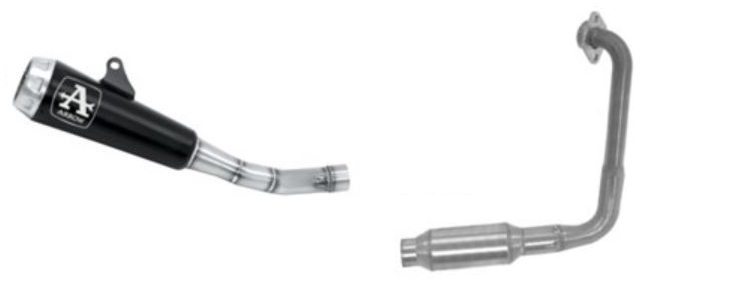 Ligne d'Échappement ARROW Pro-Race pour MT 125 (21-24)