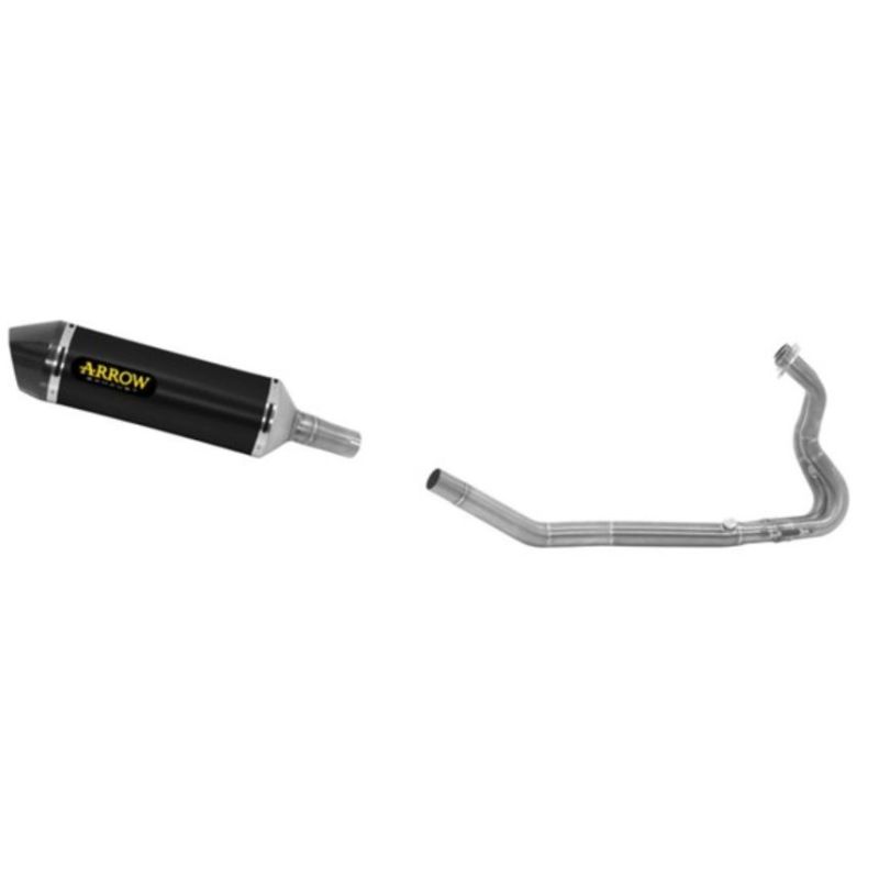 Ligne d'échappement ARROW Race-Tech pour Kawasaki Z400 (19-20) Ligne d'échappement ARROW Race-Tech pour Kawasaki Z400 (19-20)