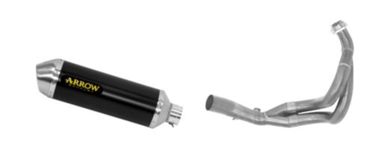 Ligne d'Échappement ARROW Race-Tech pour Z650 (17-20) et Ninja 650 (17-20)