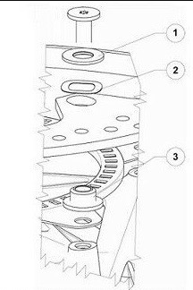 Disque de frein avant Brembo pour BMW R1250 R (19-24)