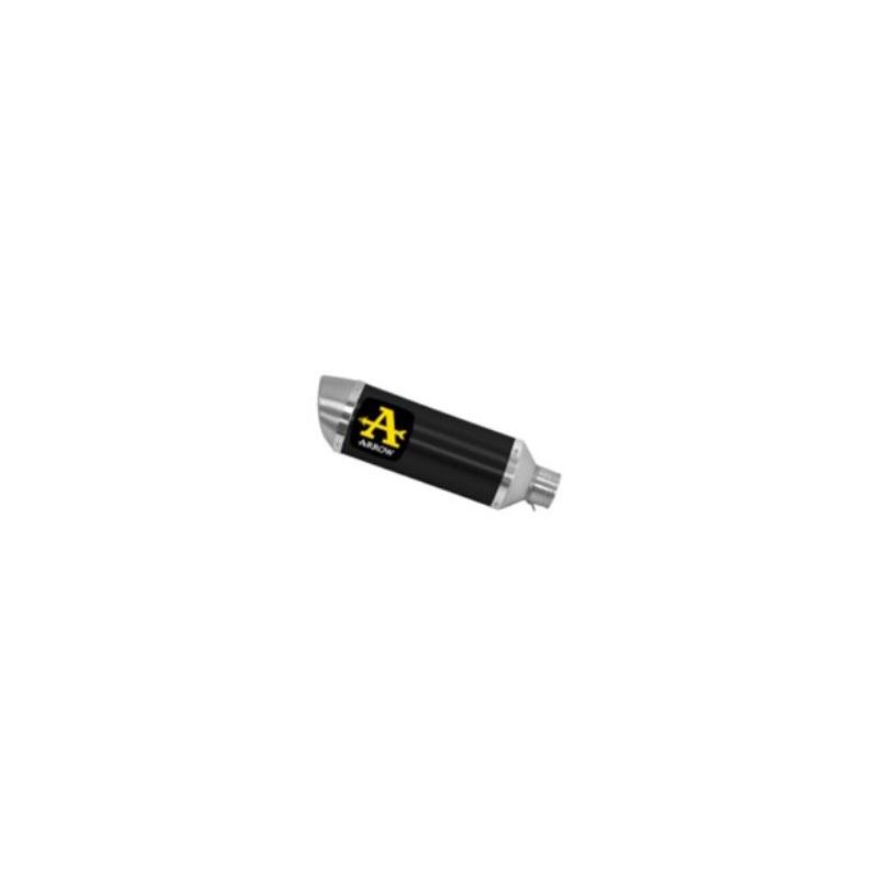 Ligne d'échappement ARROW Thunder Embout Carbone pour Yamaha MT-07 (14-20) et Tracer 700 (16-19) Passage Haut Ligne d'échappement ARROW Thunder Embout Carbone pour Yamaha MT-07 (14-20) et Tracer 700 (16-19) Passage Haut
