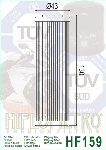 Filtre a Huile HF159