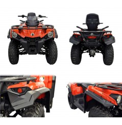 Kit Extension d'Ailes Quad D2 pour Can Am Outlander 500 L - L Max (15-16)