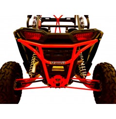 Bumper Arrière Rouge DRAGONFIRE pour SSV Polaris RZR 1000 XP (14-17) RZR 1000 Turbo (14-17) RZR - 4 1000 (14-17)