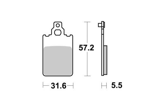 Plaquette de frein Avant Brembo 07009 CC