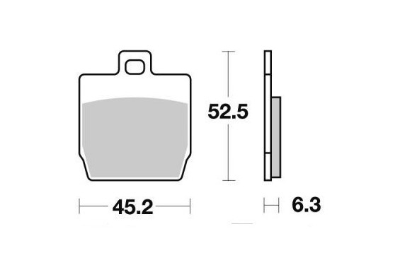 Plaquette de frein Avant Brembo 07066 XS