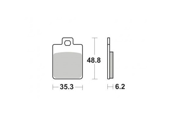 Plaquette de frein Avant Brembo 07067 XS